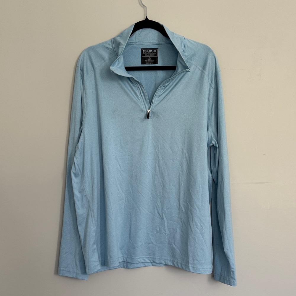 Jos. A. Bank Sky Blue Traveler Pullover